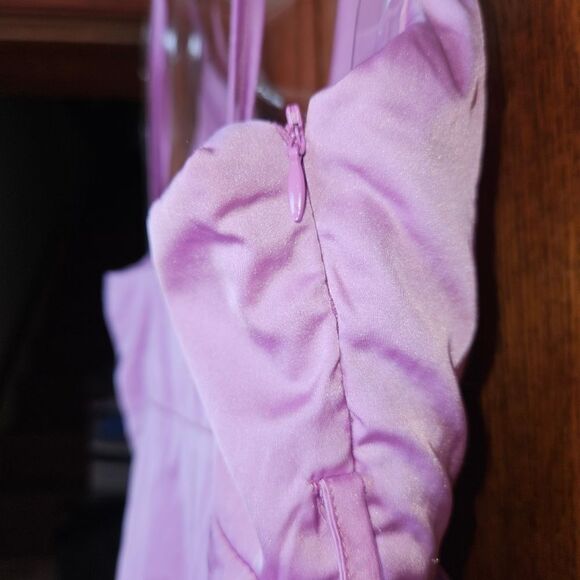 SHEIN Women’s M Purple Ruffle Hem Cami Dress – Size 6 Fair Use - Picture 6 of 8